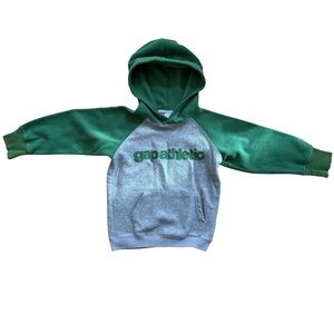 BabyGAP Kids Athletic Green and Gray Hoodie